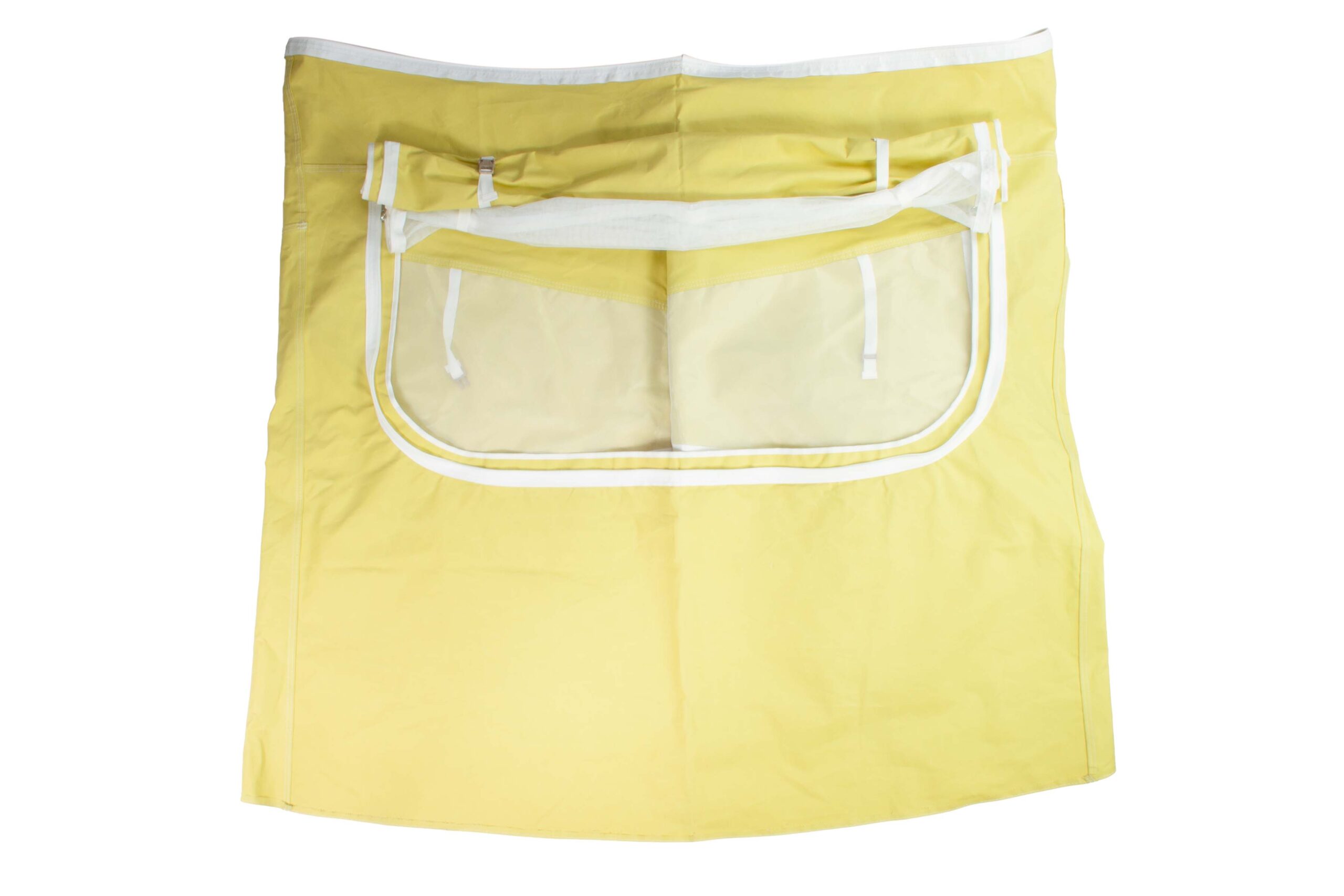 VW T2B Westfalia Tentdoek voor hefdak. Lime green met 3 venster. Kwaliteit A+ Uitmuntend Ten Cate doek! - Image 2