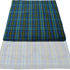 VW T2B Hoes voor de matras in het hefdak, grote deel. Blauw-groen.