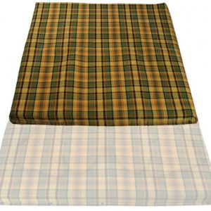 VW T2B Hoes voor de matras in het hefdak, grote deel. Groen-geel-rood.