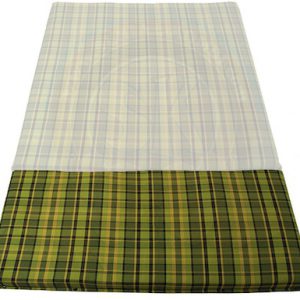 VW T2B Hoes voor de matras in het hefdak, kleine deel. Groen-geel.