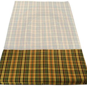 VW T2B Hoes voor de matras in het hefdak, kleine deel. Groen-geel-rood.