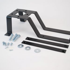 VW T2B Westfalia Montagebeugel voor het reservewiel op de neus.