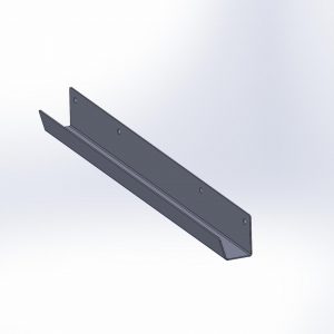 VW T1 Ophangbeugel voor het kruidenrek en klapdeurkast.