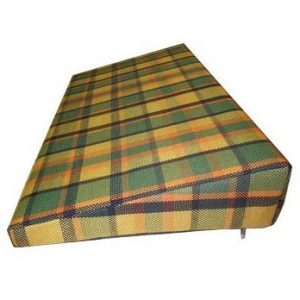 VW T2B Helsinki hoes voor de rugleuning van de zij-zitbank. Groen-geel-rood.