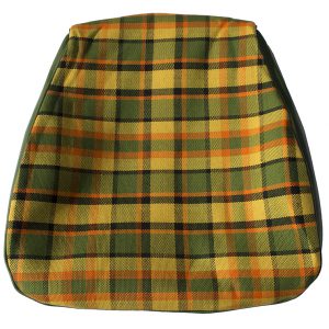 VW T2B Bekleding. Hoes voor de zitting van de stoel. Bouwjaar aug. '74- aug. '79 groen-geel-rood