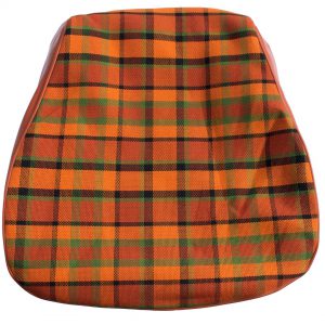 VW T2B Bekleding. Hoes voor de zitting van de stoel. Bouwjaar aug. '74- aug. '79 oranje-rood
