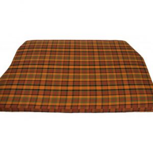 VW T2B  Hoes voor kussen boven de motorruimte. Volle breedte. Oranje-rood.